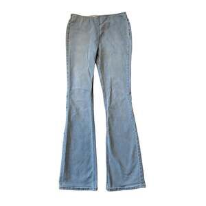 We The Free Free People Women's Penny Pull On Flare Jeans Light Blue Size 30